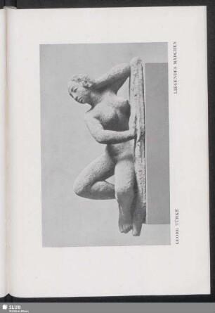Georg Türke: Liegendes Mädchen