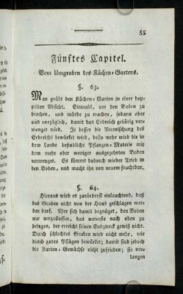 55-70, Fünftes Capitel.