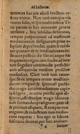 R. P. Christiani Mayer E Societate Iesv, Diarivm Meditationvm, De Praecipvis Vitae Christi mysteriis : Diuinis beneficiis, attributis ... In singulos Anni dies Ecclesiastico tempori congruenter digestarum ... In sex diuisum partes, quarum indicem sequens pagella exhibet, [1]