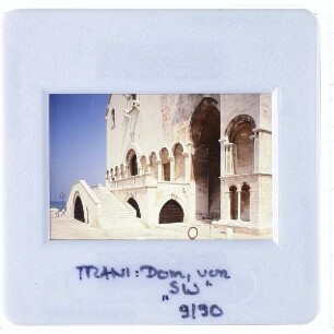 Trani, Kathedrale San Nicola Pellegrino : Westseite