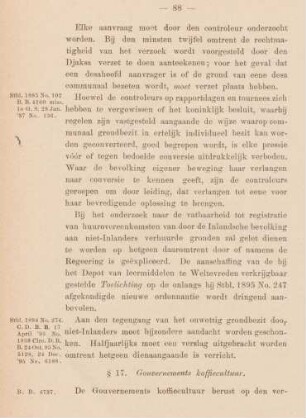 § 17. Gouvernements koffiecultuur