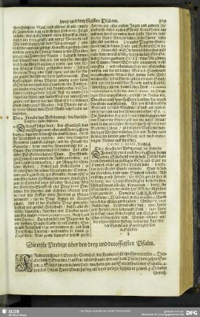Auslegung des drey und dreissigsten Psalms