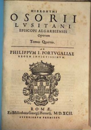 Opera omnia : qvae huic editioni accesserint, index ostendit, 4