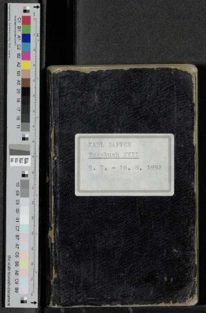[Tagebuch XVII]