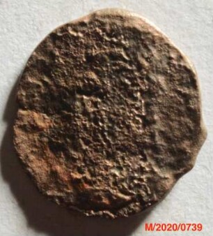 Römische Münze, Nominal Follis, Prägeherr Constantius II. oder Constans, Prägeort nicht bestimmbar, Original