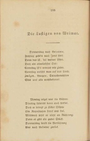 Die Luftigen von Weimar.