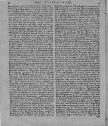 Monatsregister vom April 1821