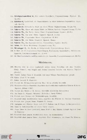 Miniaturen (Nr. 368-393)