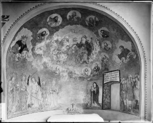 Veringenstadt Peterskapelle (Burgkapelle) Wandmalerei - Fresken und Ausstattung von Meister Strüb (um 1515)