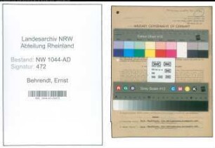 Entnazifizierung Ernst Behrendt , geb. 21.07.1909 ()