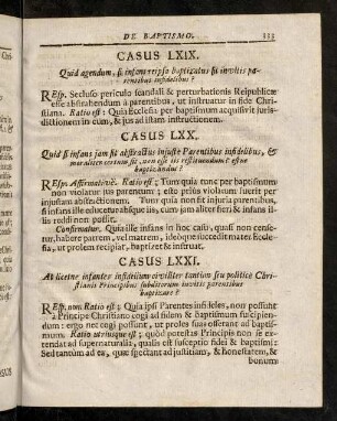 335-346, Casus LXIX - LXXVII