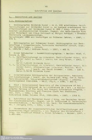 1.1. Bibliographien