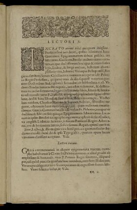 Lectoris.