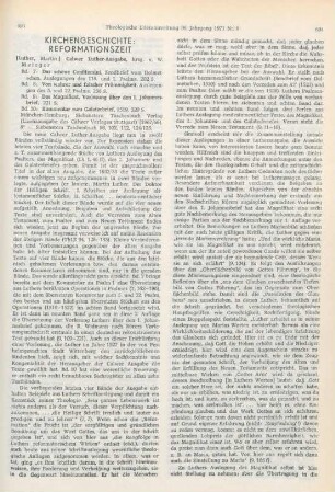 693-699 [Rezension] Luther, Martin, Kommentar zum Galaterbrief, 1519