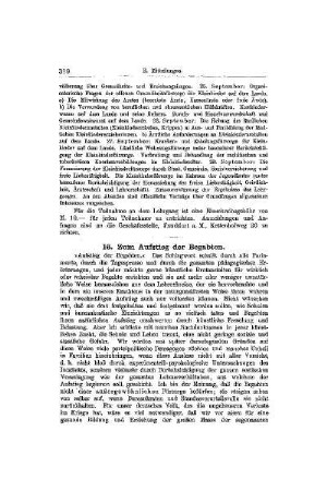 Zum Aufstieg der Begabten : [Mitteilungen]