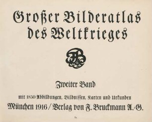 Bd. 2: Mit 1850 Abbildungen, Bildnissen, Karten und Urkunden