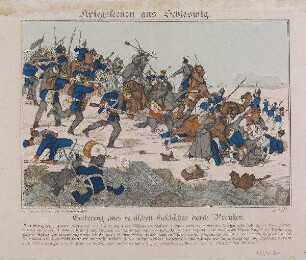 Angriff preußischer Truppen auf die dänischen Schanzen bei Missunde (3.2.1864)