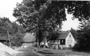 Schmiedeberg-Hennersdorf. Lehnmühle, unweit der Talsperre Lehnmühle