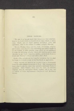 Press notices.
