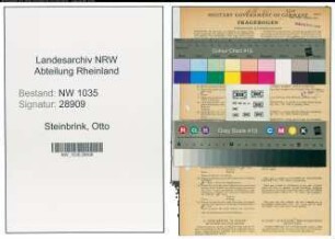 Entnazifizierung Otto Steinbrink , geb. 17.06.1898 (Arbeiter)