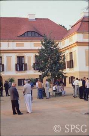 Caputh, Schloss Caputh, Eröffnung der Wohnräume der Kurfürstin Dorothea und des Haupttreppenhauses.