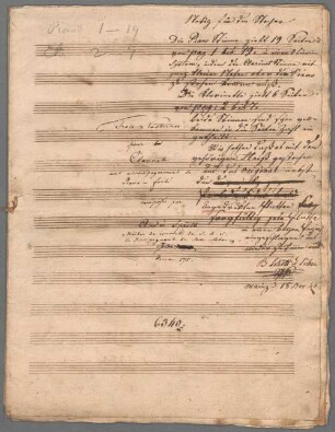 "3 Nocturnes - cl, pf; op. 175". - BSB Mus.Schott.Ha 6373