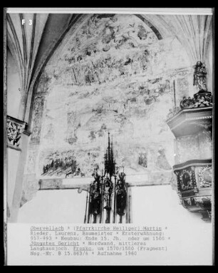 Pfarrkirche Heiliger Martin — Wandbild