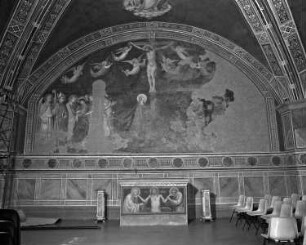 Fresken der Cappella Migliorati — Kreuzigung