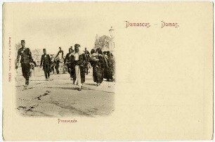 Damascus - Damas. [Damaskus] Promenade
