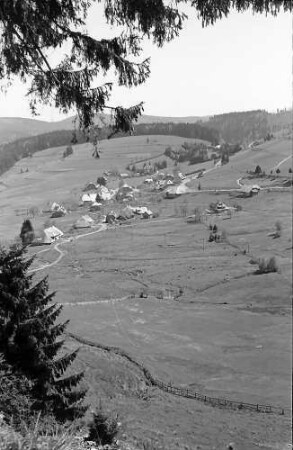 Blick auf Todtmoos-Strick von der Passhöhe