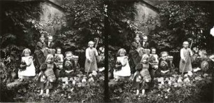 Seifhennersdorf. Kinder aus der Kruschegasse beim Spiel