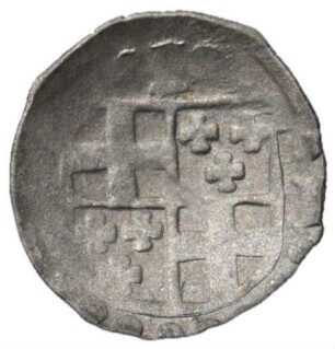 Münze, Pfennig (einseitig), Pfennig (Schüsselpfennig), 1581 - 1599
