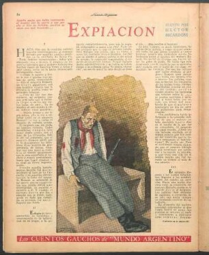 Expiación : Los cuentos gauchos de "Mundo Argentino"