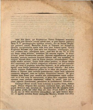 Academiae Georgiae Augustae Prorector cum Senatu Sacra pentecostalia anni 1832 pie celebranda indicunt : Inest vetus translatio latina Visionis Jesaiae, libri V.T. pseudepigraphi
