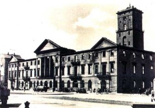 Zerstörungen Zweiter Weltkrieg. Rathaus