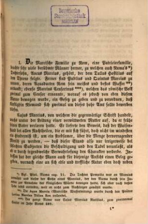 Plutarchś ausgewählte Biographien, 7. Cajus Marcius, Coriolanus, Timoleon