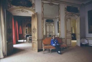 Paris. Karl Lagerfeld in seinem Wohnpalais