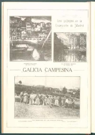 Los gallegos en la Exposición de Madrid