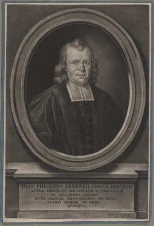 Bildnis des Ioan. Philippvs Trevner