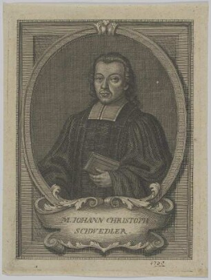 Bildnis des Iohann Christoph Schwedler