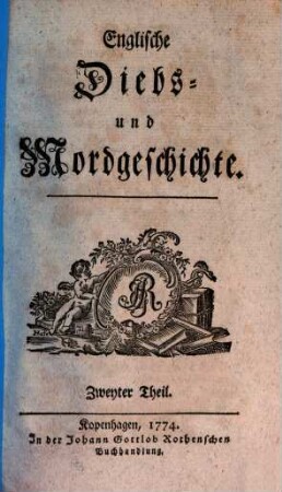 Englische Diebs- und Mordgeschichte, 2