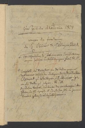 Konversationsheft 62 (zweite Aprilhälfte 1824)