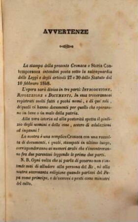 Storia degli ultimi fatti di Napoli fino a tutto il 15 maggio 1848 : divisa in tre parti: introduzione, rivoluzione, documenti