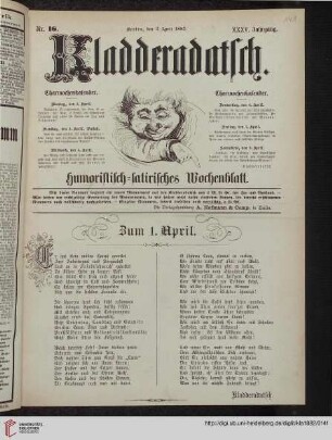 Hefte 16-20, April 1882