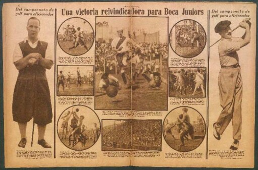 Del campeonato de golf para aficionados [Fotografías]