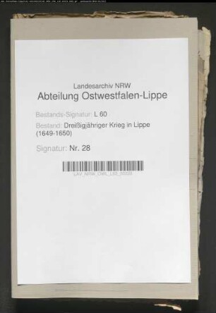 Kontributionen und Einquartierungen - Varia