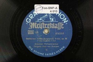 Zweite Symphonie, D-dur, op. 36 : 2. Satz: Larghetto, 2. Teil