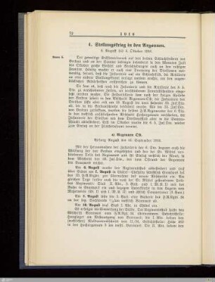 4. Stellungskrieg in den Argonnen