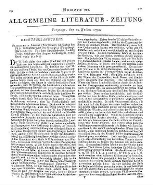Griesinger, Ludwig Friedrich: Commentar über das Herzoglich Wirtembergische Landrecht / Ludw. Fried. Griesinger. - Frankfurt ; Leipzig : Selbstverl.