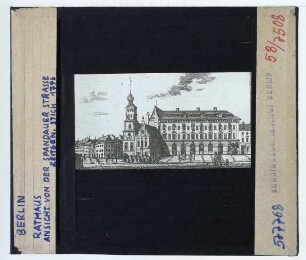 Rathaus, Zeichnung